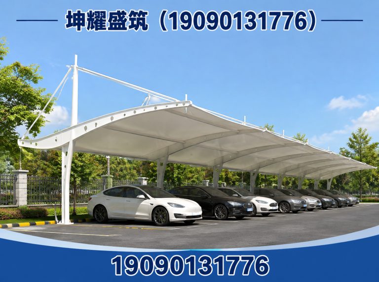 焉耆回族自治县膜结构景观展示图